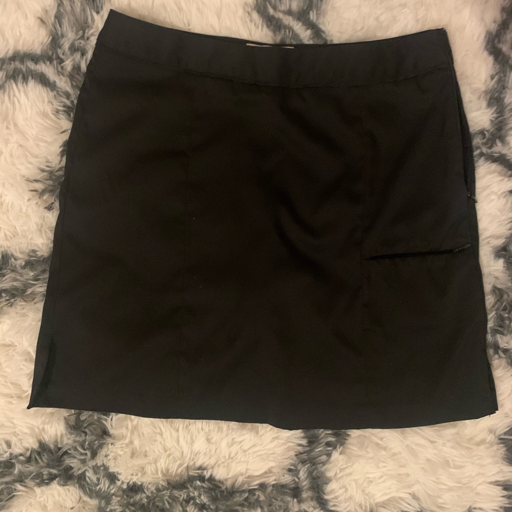 Greg Norman Black Golf Skort